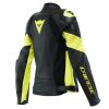 Dainese RACING 4 dámská sportovní kožená bunda černá/fluo-žlutá vel.38